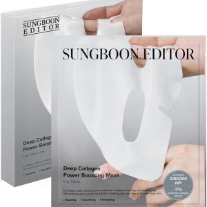 Deep Collagen Power Boosting Mask - 1 Box of 4 Sheets
